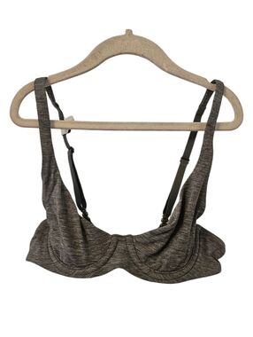 Grey GAP Women's Breathe Unlined Demi Bra